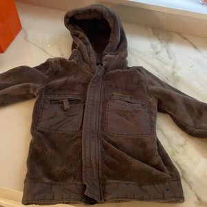 Jean bourget fuzzy sweatshirt.  Size 3